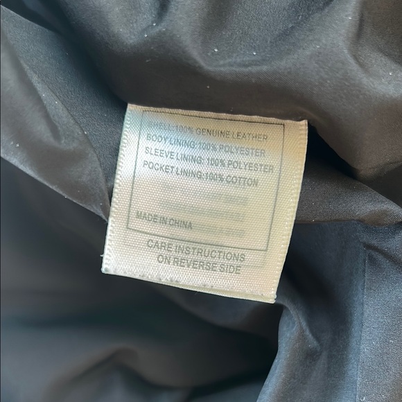 Black Soft Leather Jacket - Picture 8 of 8